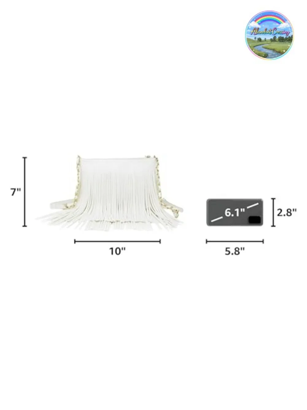Fringe Crossbody Tassel Shoulder Bag Faux Leather Western Purse